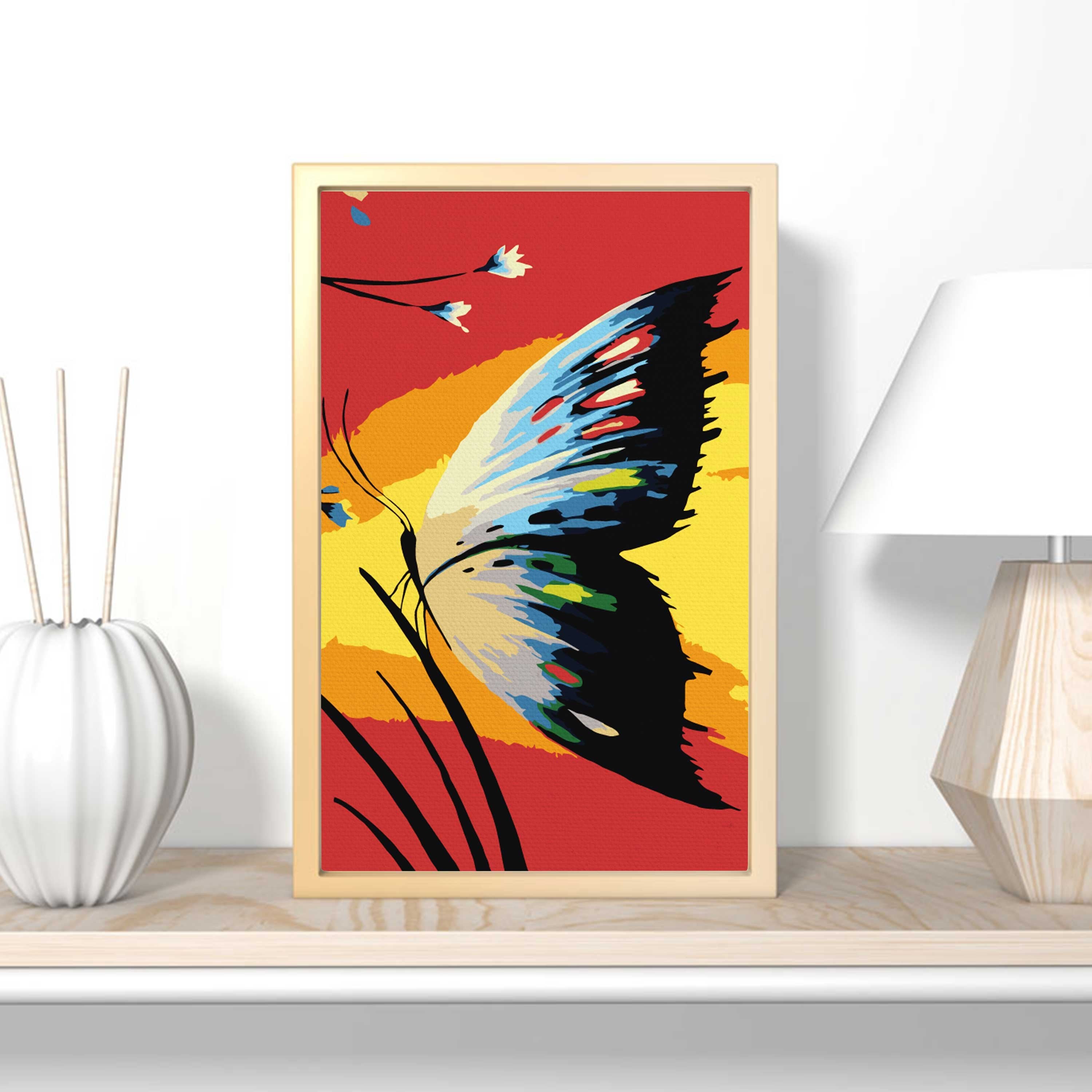 Motýľ Pri Východe Slnka