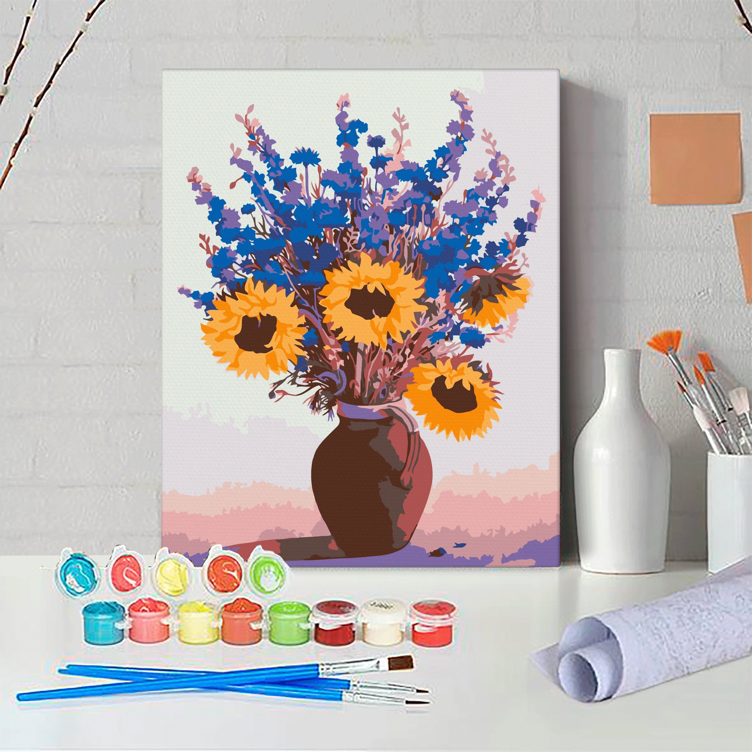 Mŕtva Príroda So Slnečnicami