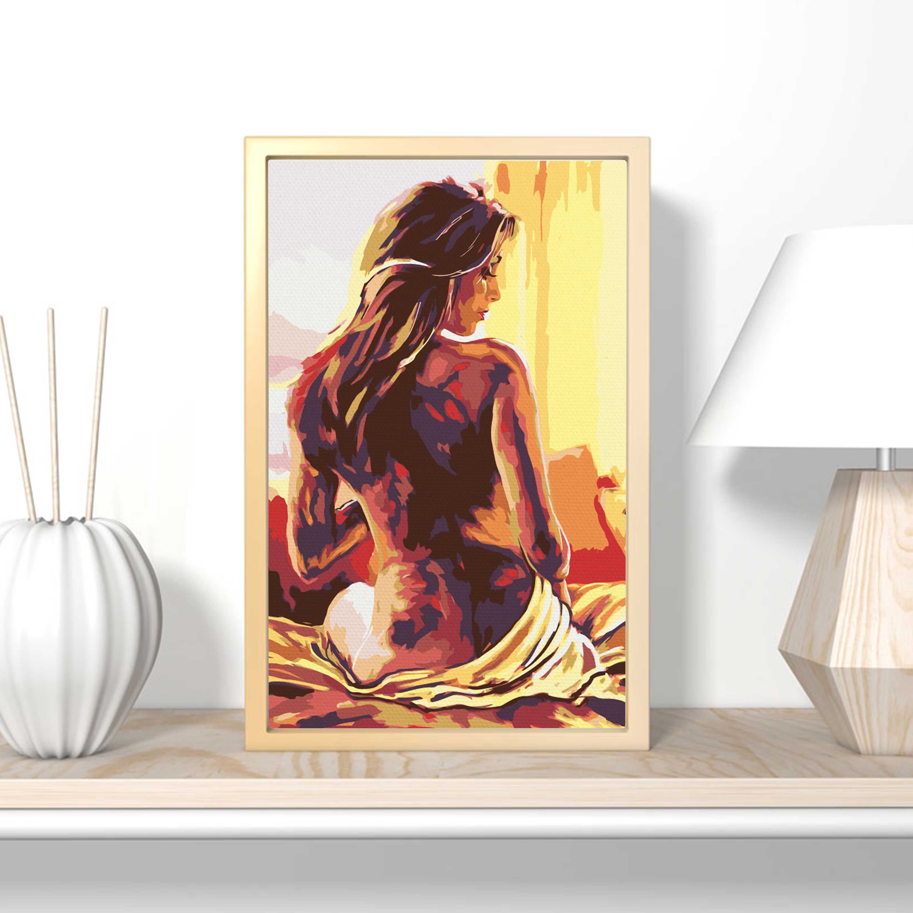 Portrét Ženy V Posteli