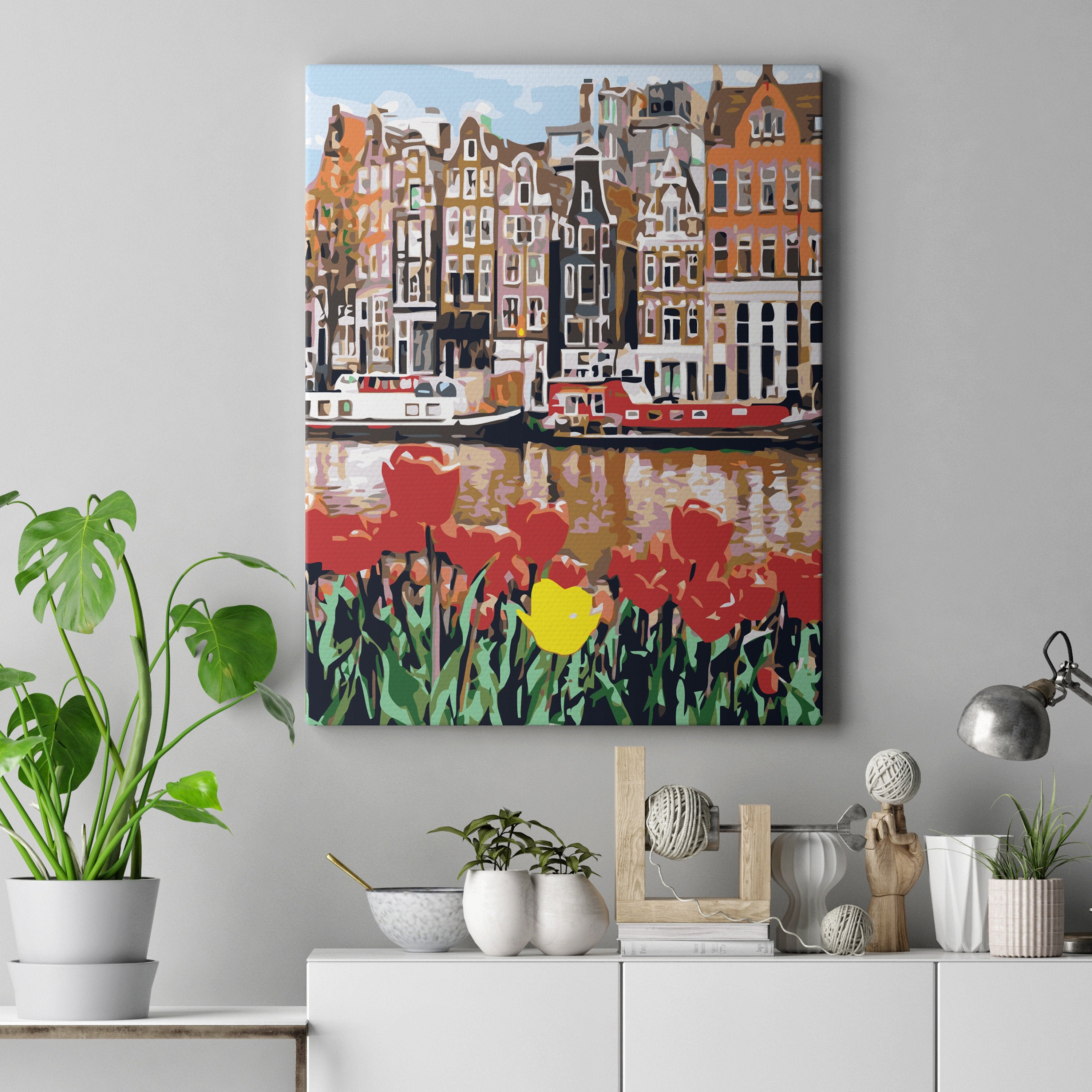 Amsterdam Kvitnúce Tulipány
