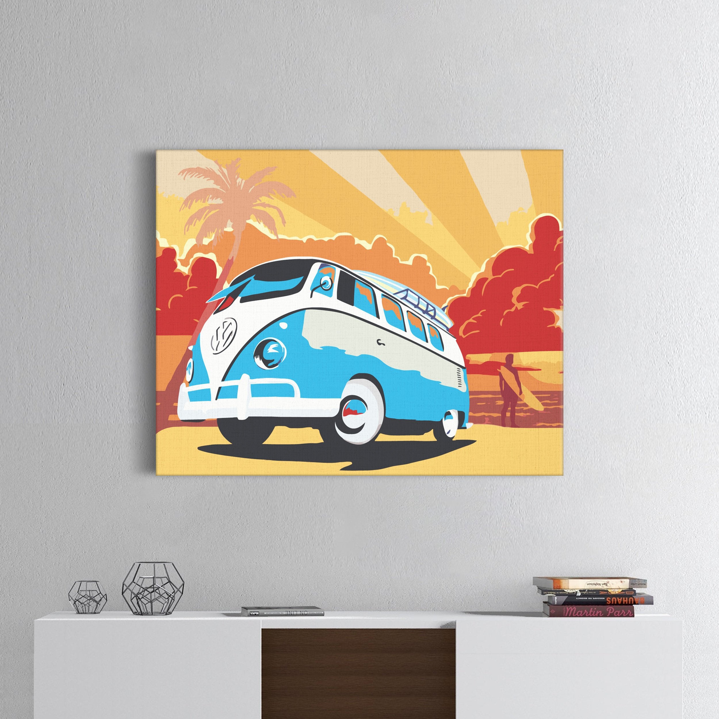 Volkswagen Pri Západe Slnka