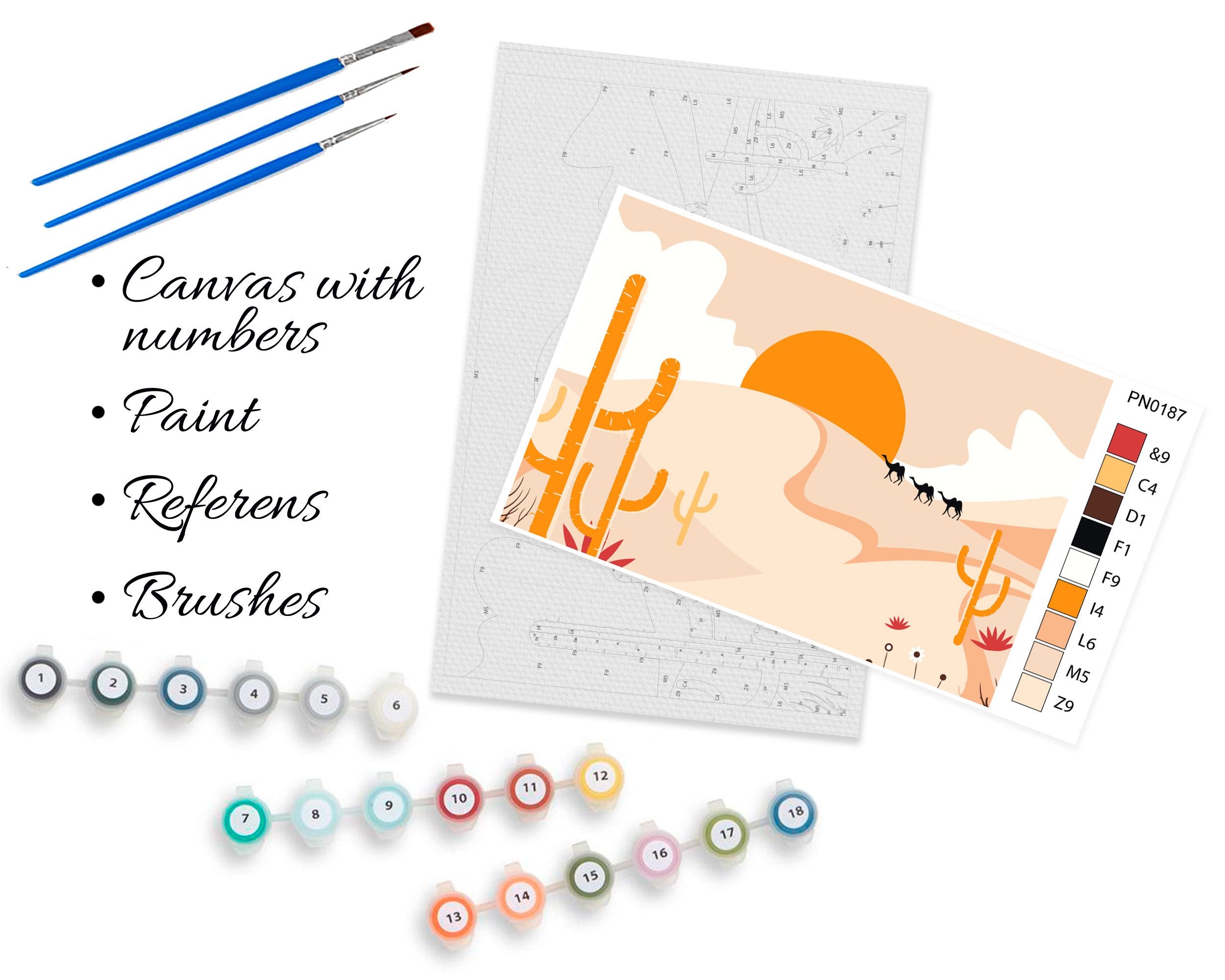 Pustynia I Wielblądy