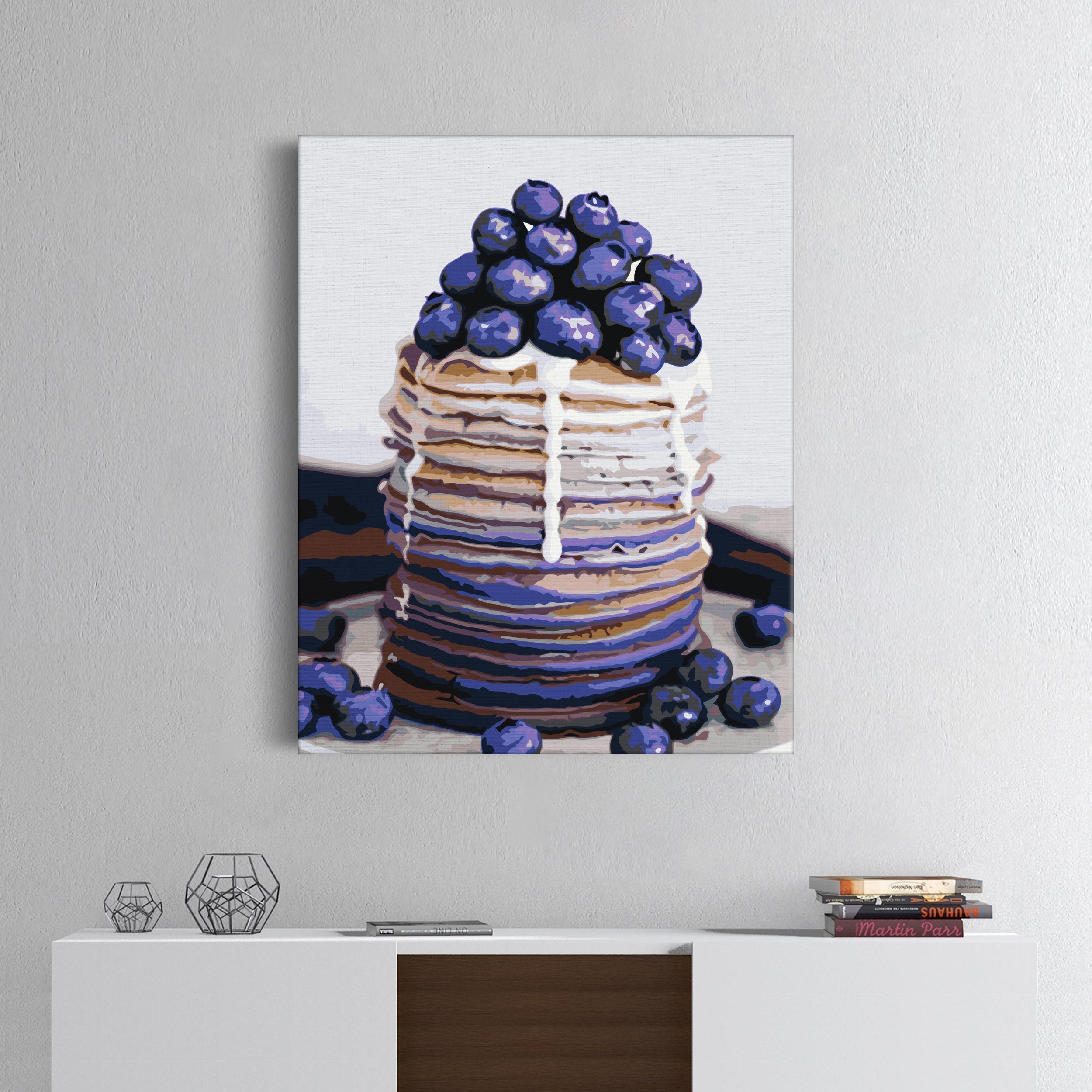 Palacinky S Čučoriedkami