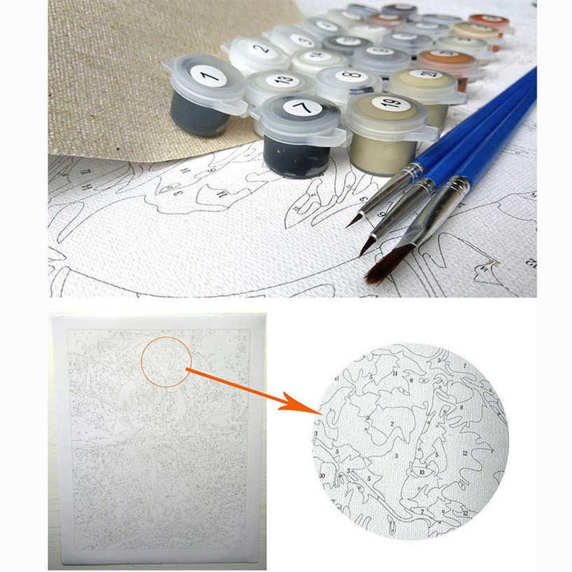 Farebné Býky S Vlasmi