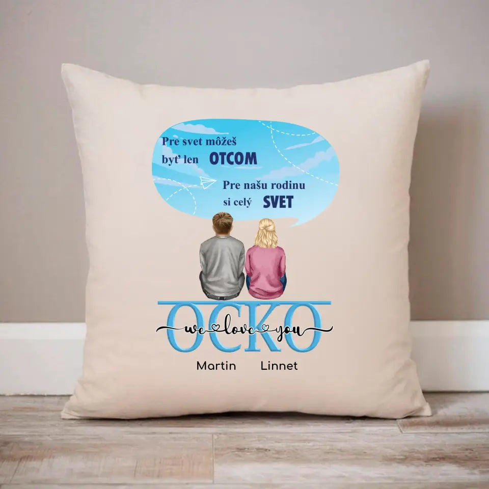 Rodinné tričko - darček ku dňu otcov