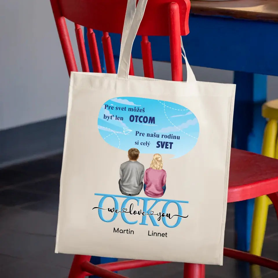 Rodinné tričko - darček ku dňu otcov