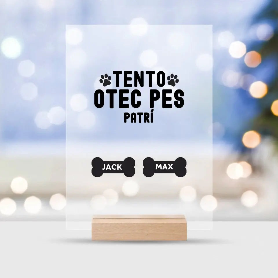 TENTO OTEC PES PATRÍ