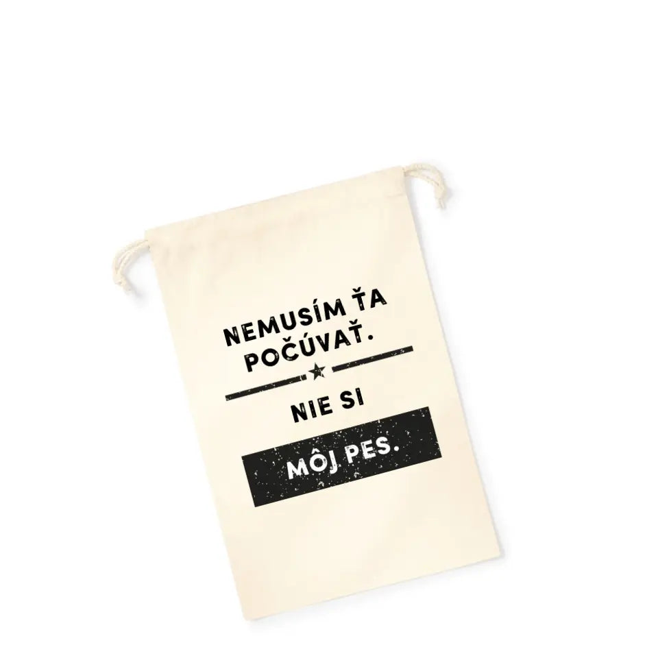Nemusím ťa počúvať