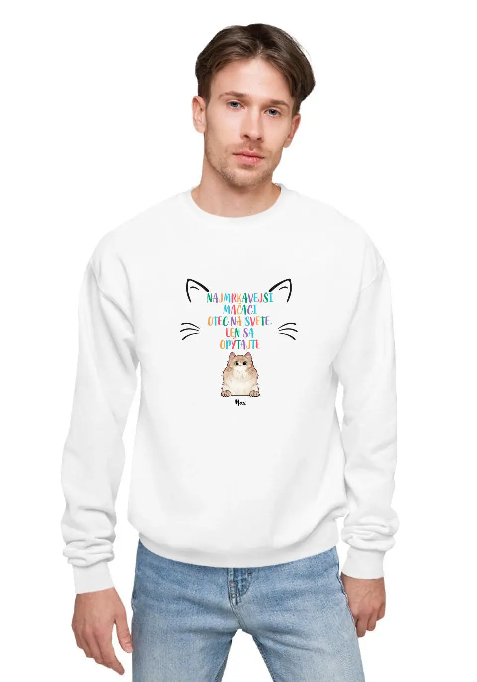 Najmrkavejší mačací otec na svete. Len sa opýtajte