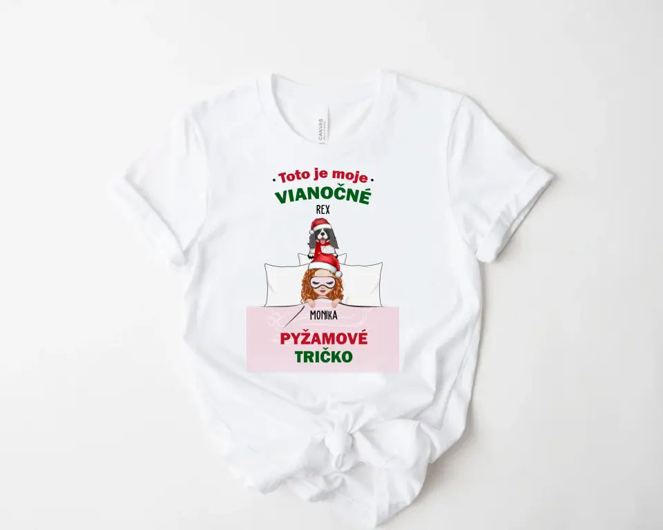 Toto je moje vianočné pyžamové tričko