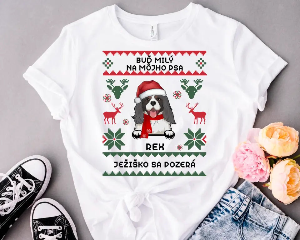 BUĎ MILÝ NA MÔJHO PSA. JEŽIŠKO SA POZERÁ