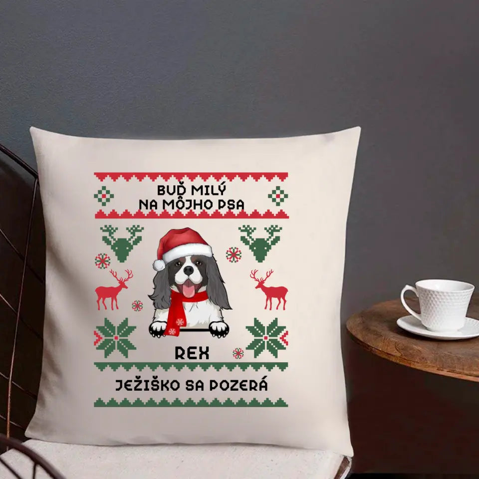 BUĎ MILÝ NA MÔJHO PSA. JEŽIŠKO SA POZERÁ
