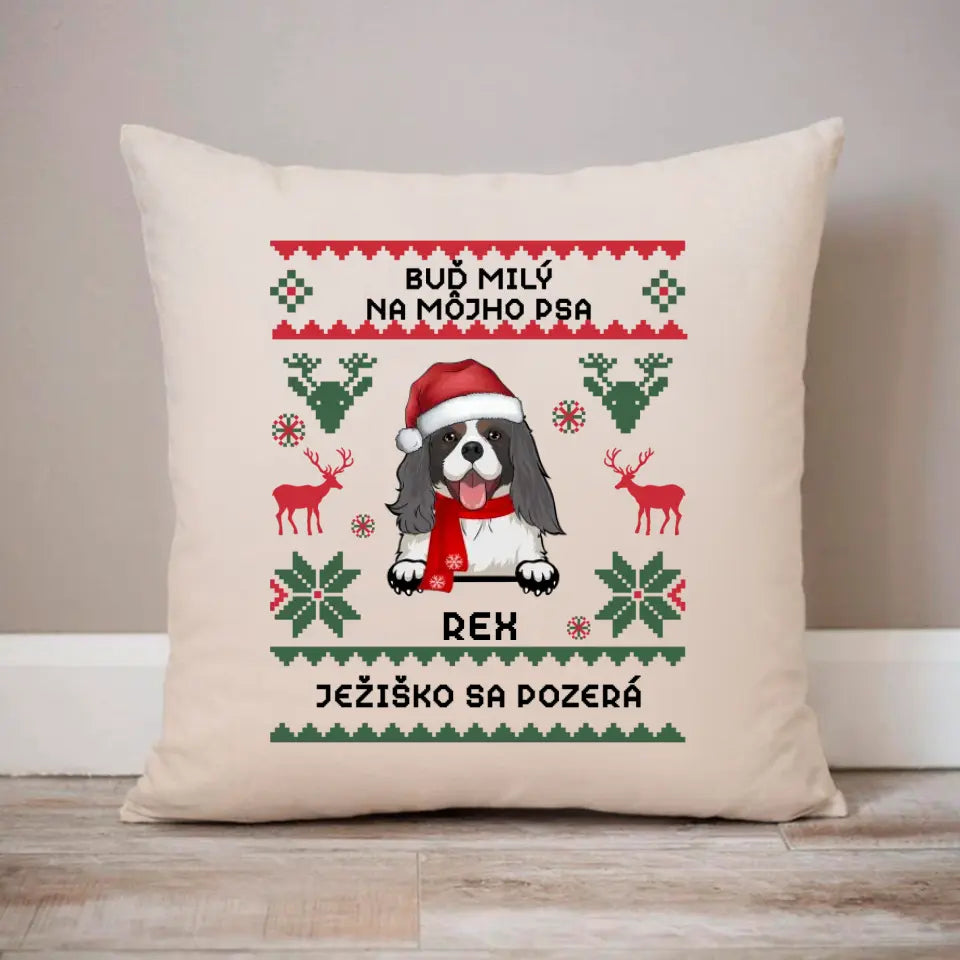 BUĎ MILÝ NA MÔJHO PSA. JEŽIŠKO SA POZERÁ