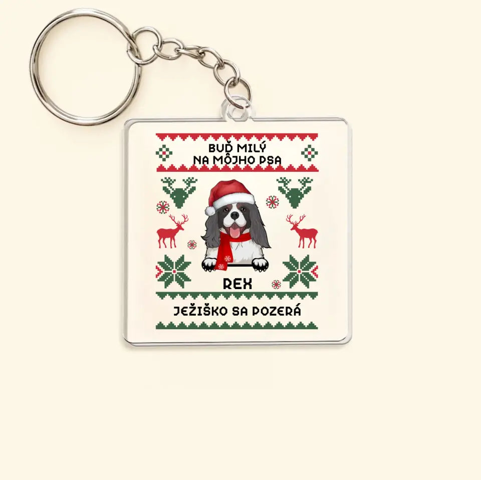 BUĎ MILÝ NA MÔJHO PSA. JEŽIŠKO SA POZERÁ