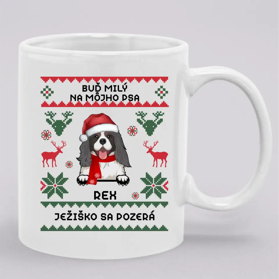 BUĎ MILÝ NA MÔJHO PSA. JEŽIŠKO SA POZERÁ