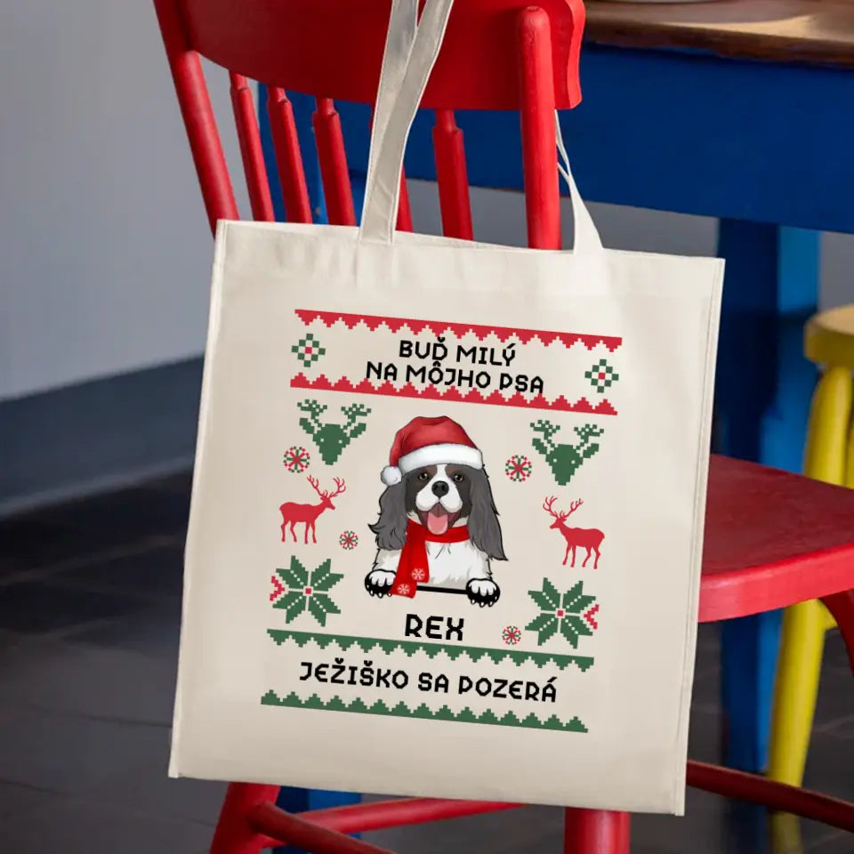 BUĎ MILÝ NA MÔJHO PSA. JEŽIŠKO SA POZERÁ