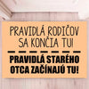 Pravidlá starých rodičov začínajú tu