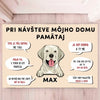 Pri návšteve môjho domu pamätaj
