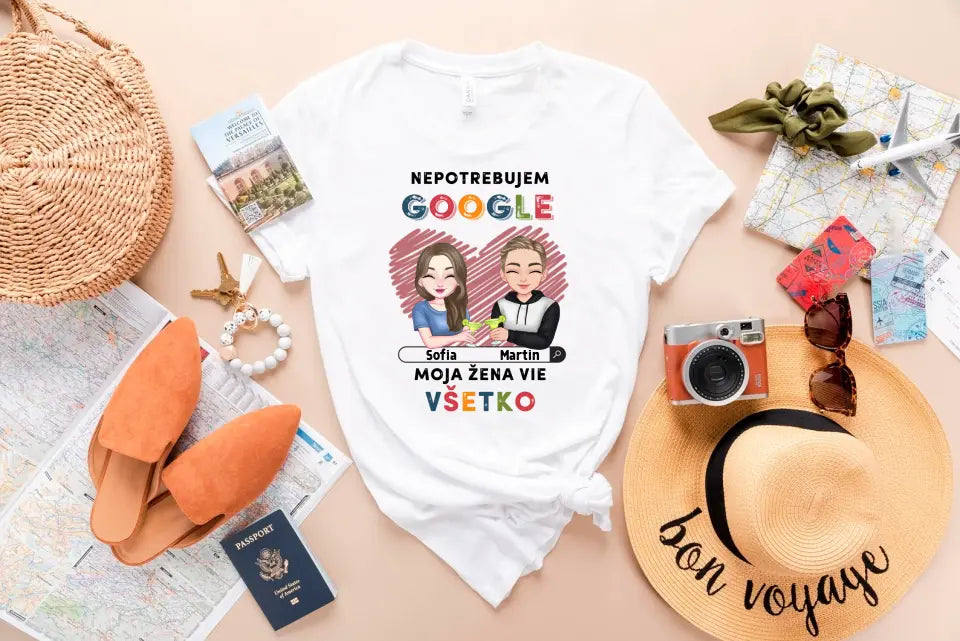 Nepotrebujem Google, môj manžel vie všetko