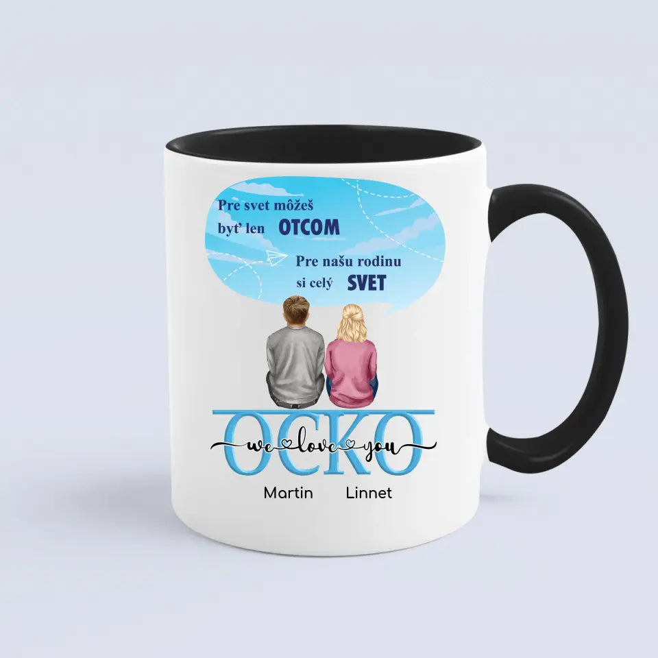 Rodinné tričko - darček ku dňu otcov