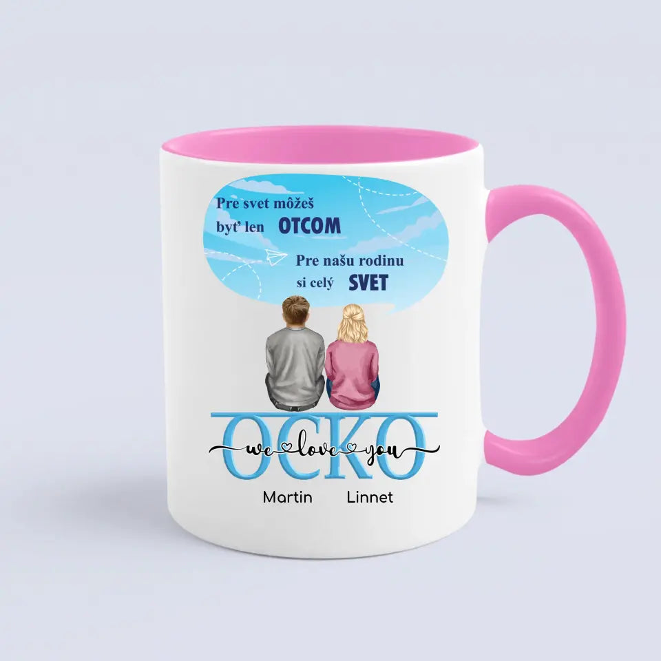 Rodinné tričko - darček ku dňu otcov