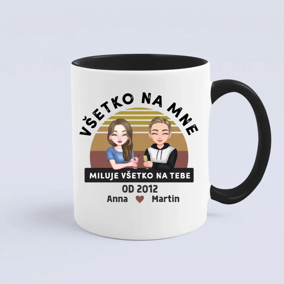 Všetko na mne miluje všetko na tebe