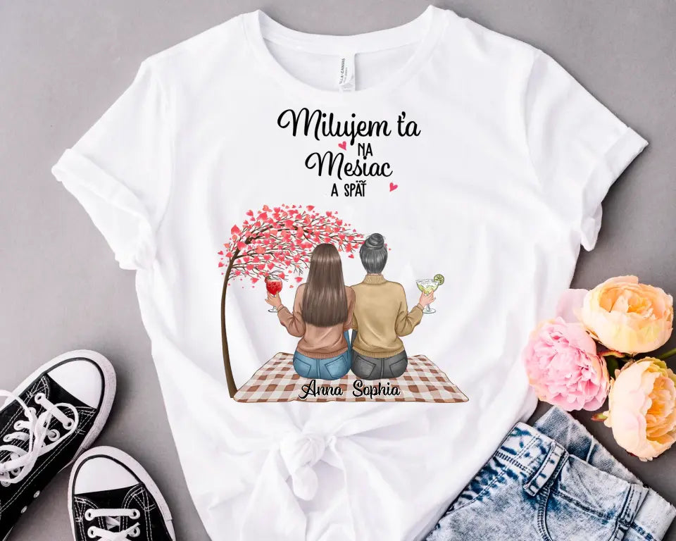 Milujem ťa na mesiac a späť