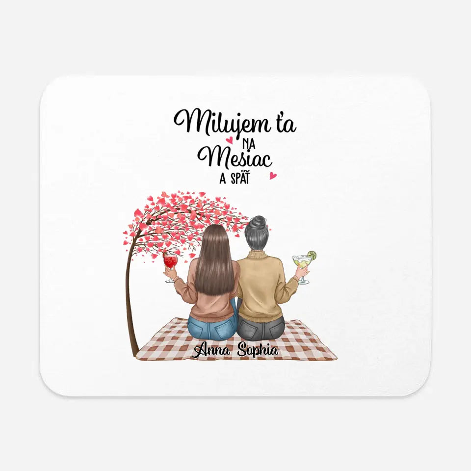 Milujem ťa na mesiac a späť