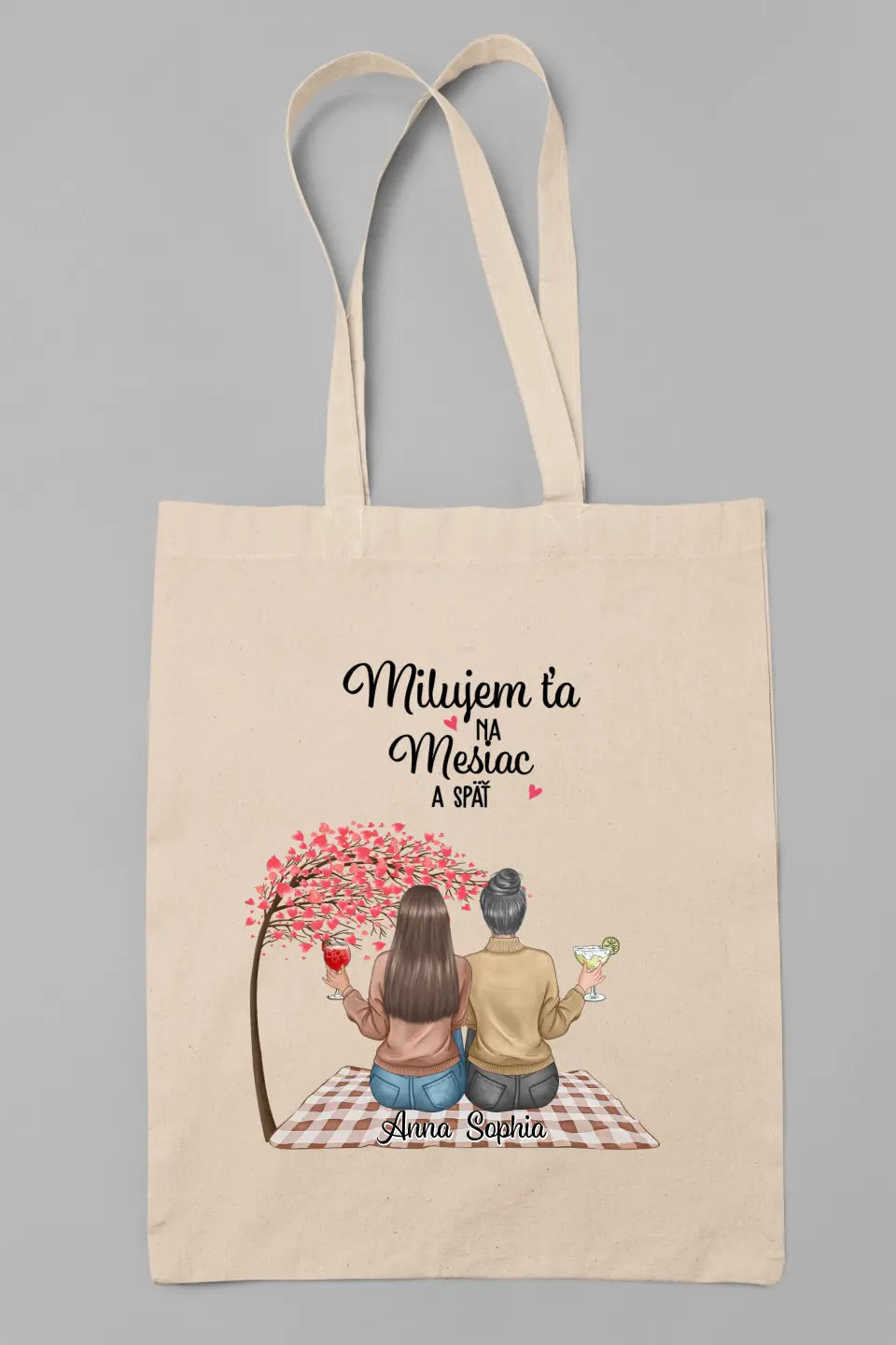 Milujem ťa na mesiac a späť