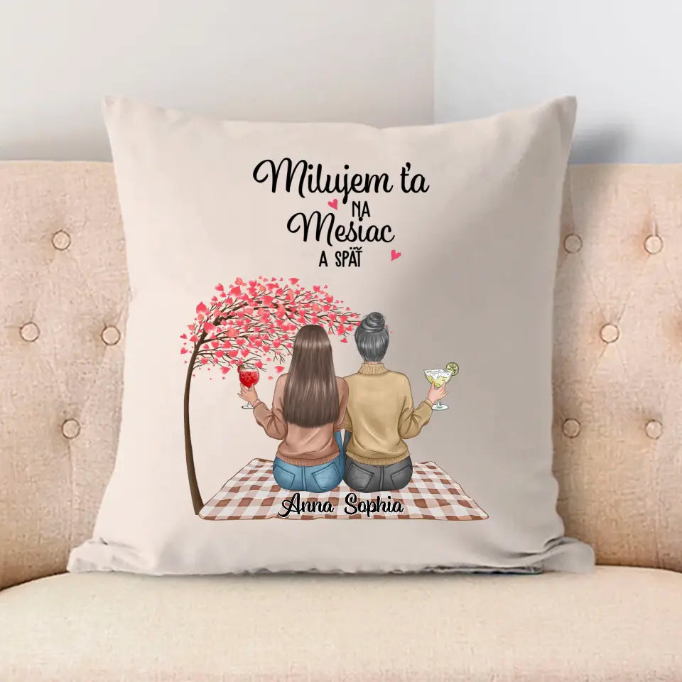 Milujem ťa na mesiac a späť