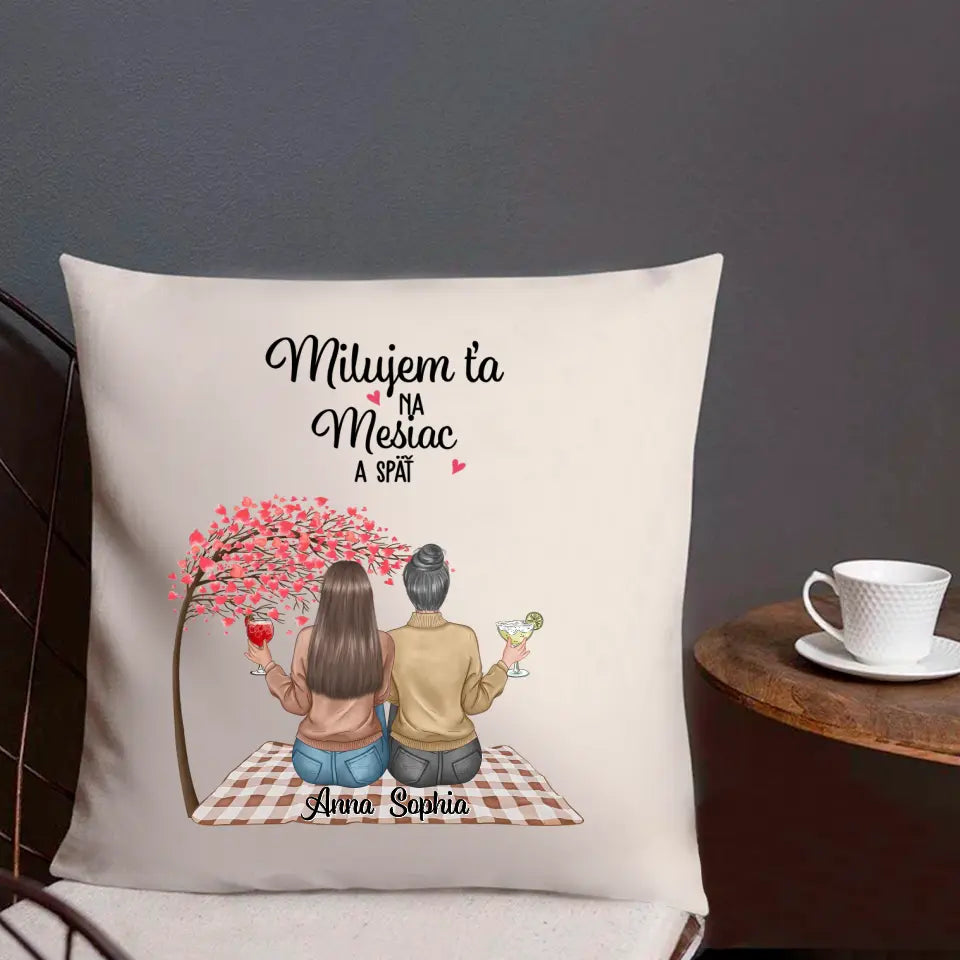 Milujem ťa na mesiac a späť