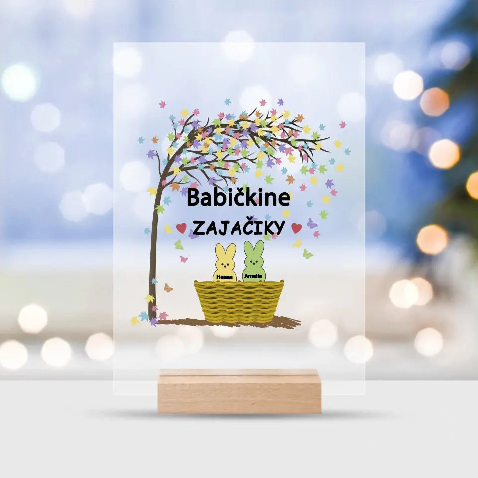 Darček - Babičkine zajačiky