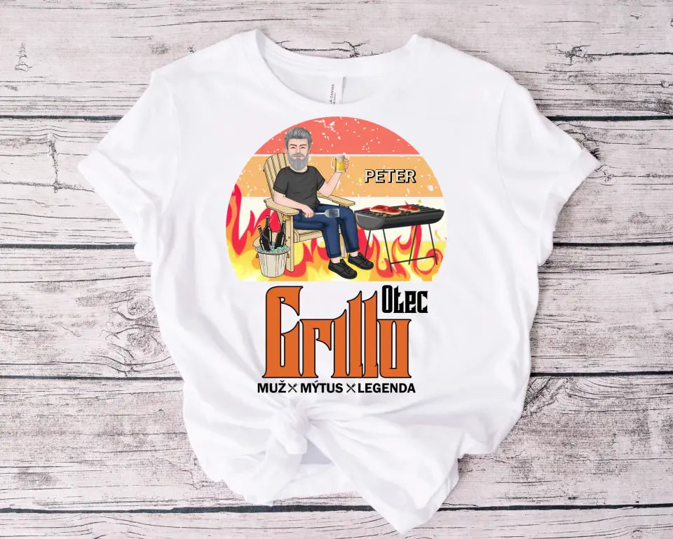 Otec Grillu . Muž. Mýtus. Legenda.
