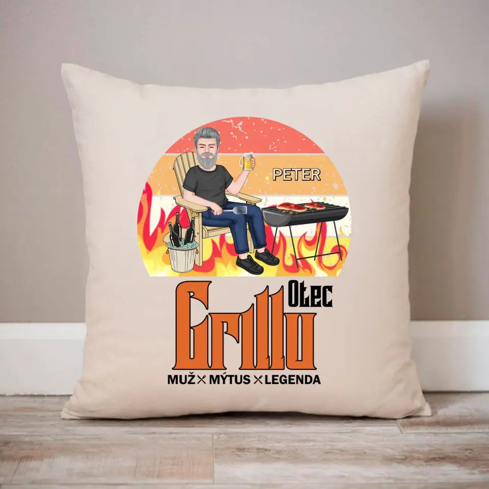 Otec Grillu . Muž. Mýtus. Legenda.