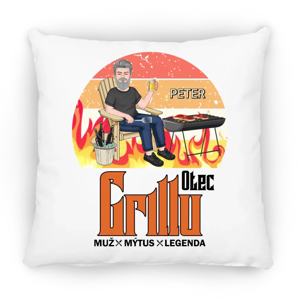 Otec Grillu . Muž. Mýtus. Legenda.