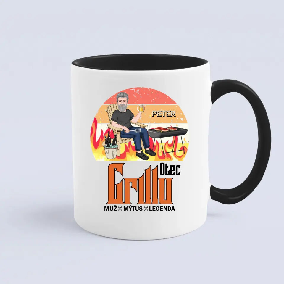 Otec Grillu . Muž. Mýtus. Legenda.