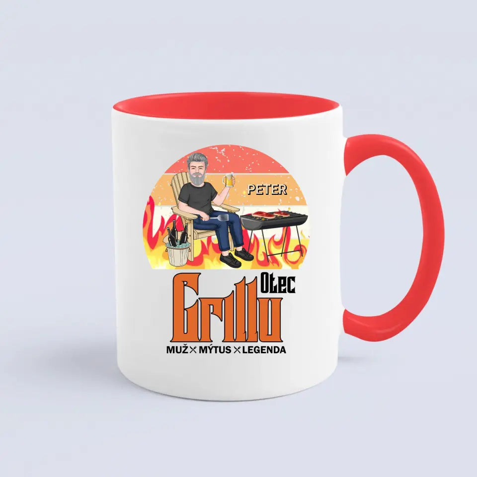 Otec Grillu . Muž. Mýtus. Legenda.