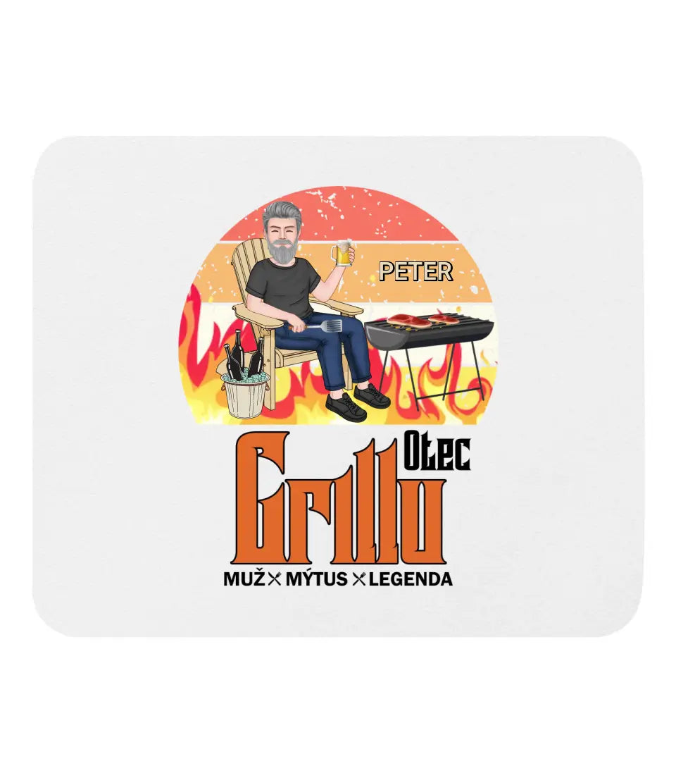 Otec Grillu . Muž. Mýtus. Legenda.