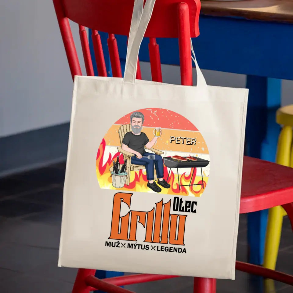 Otec Grillu . Muž. Mýtus. Legenda.