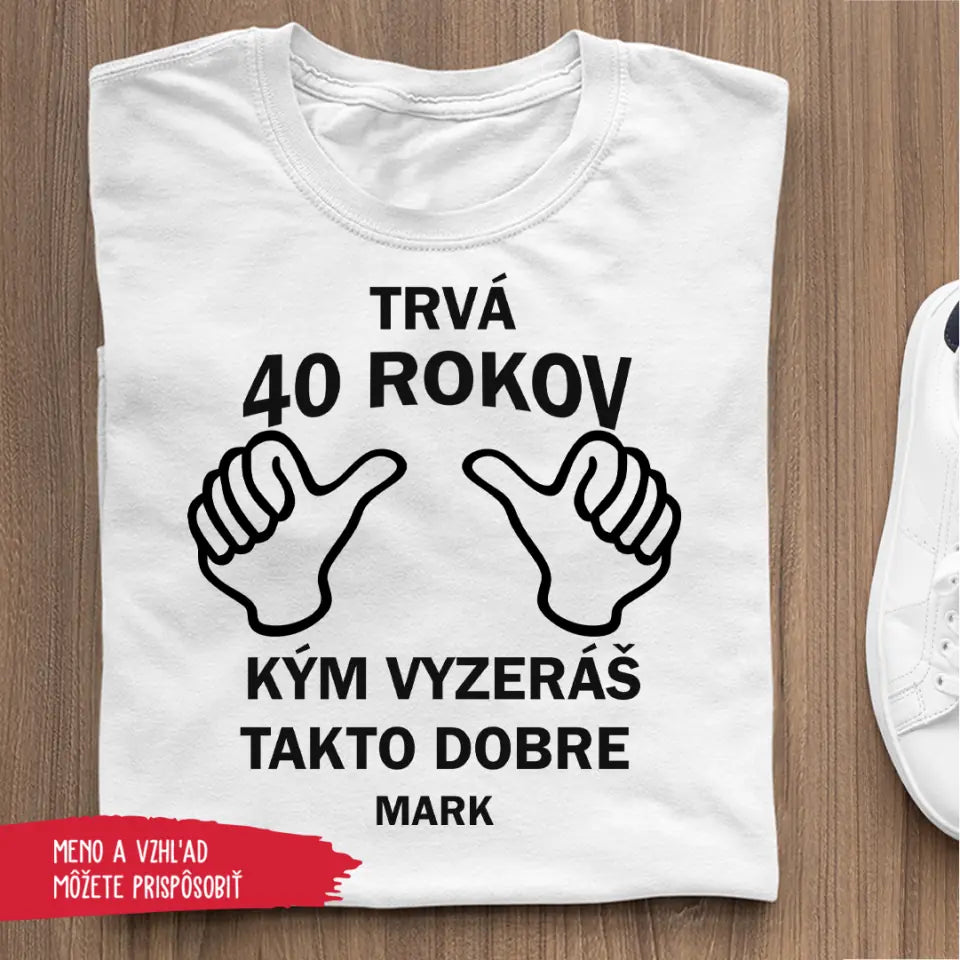 Trvá 40 rokov, kým vyzeráš takto dobre
