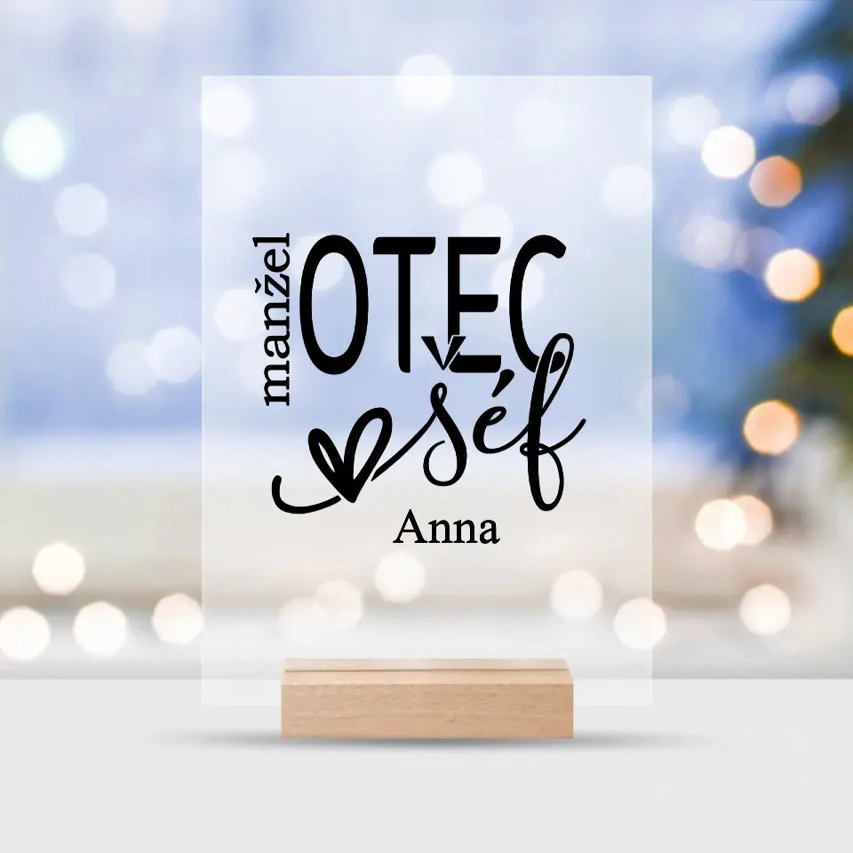 Otec, šéf, manžel