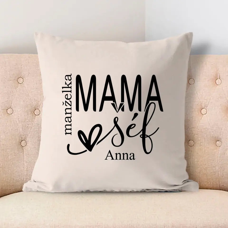 Mama, šéf, manželka