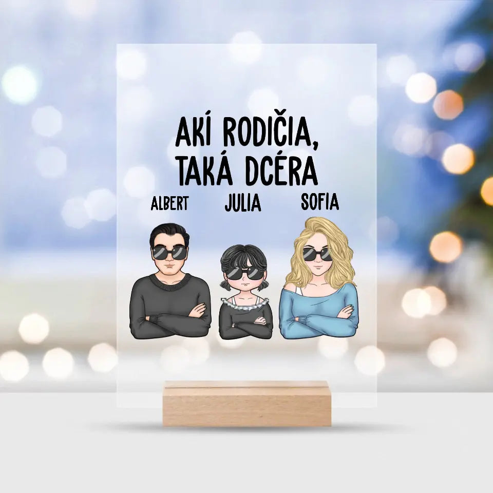Akí rodičia, také deti