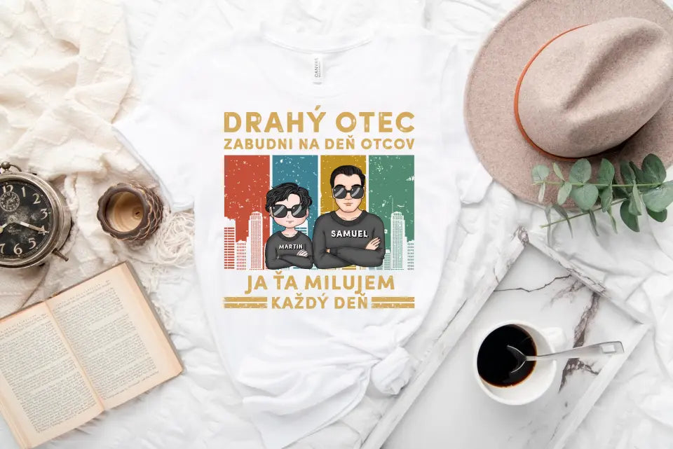 Akrylové sklo - Milujem ťa každý deň