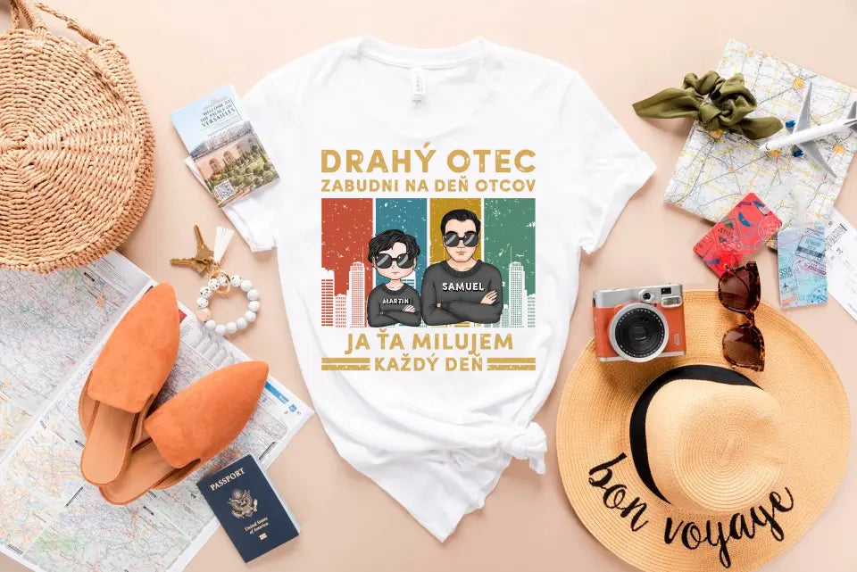 Akrylové sklo - Milujem ťa každý deň