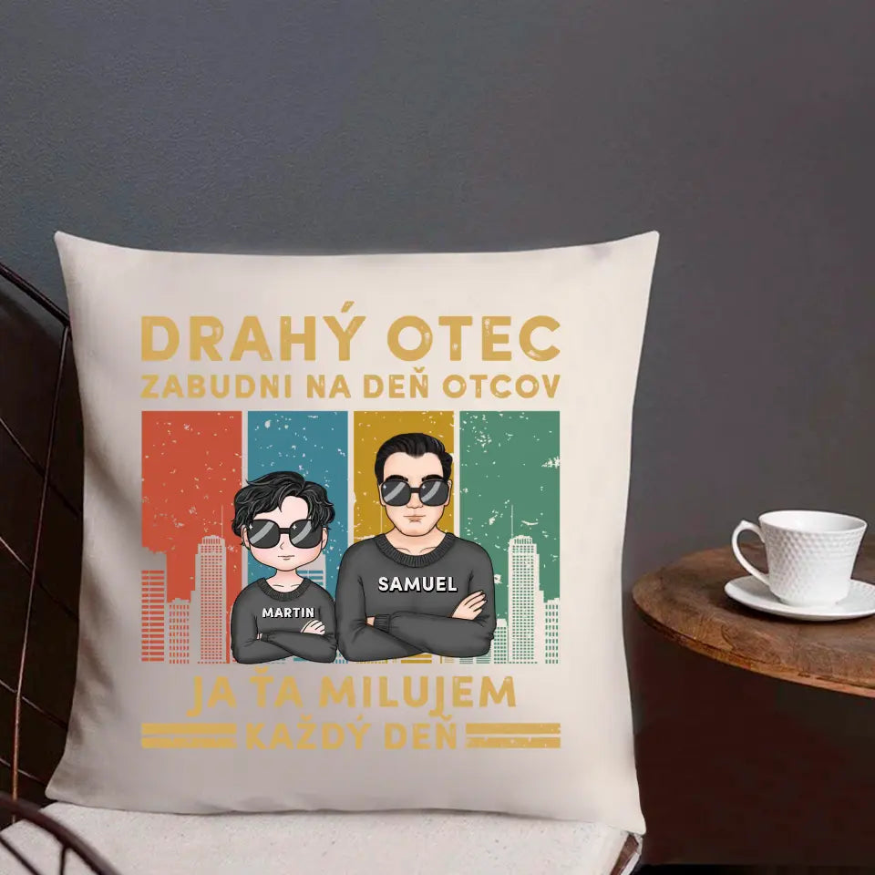 Akrylové sklo - Milujem ťa každý deň