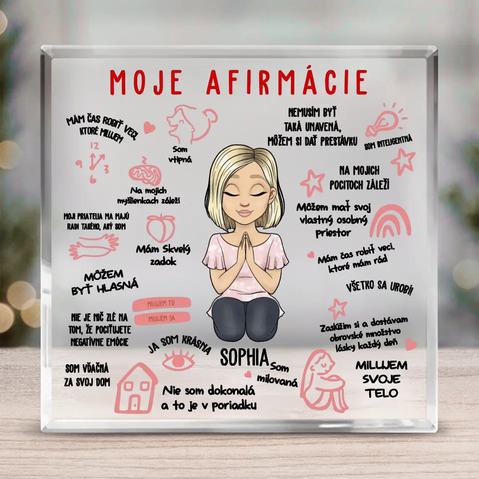 Hrnček Moje Afirmácie