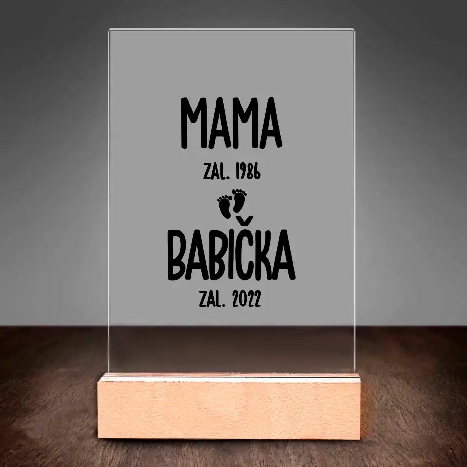 Darček - Babička zal. ...