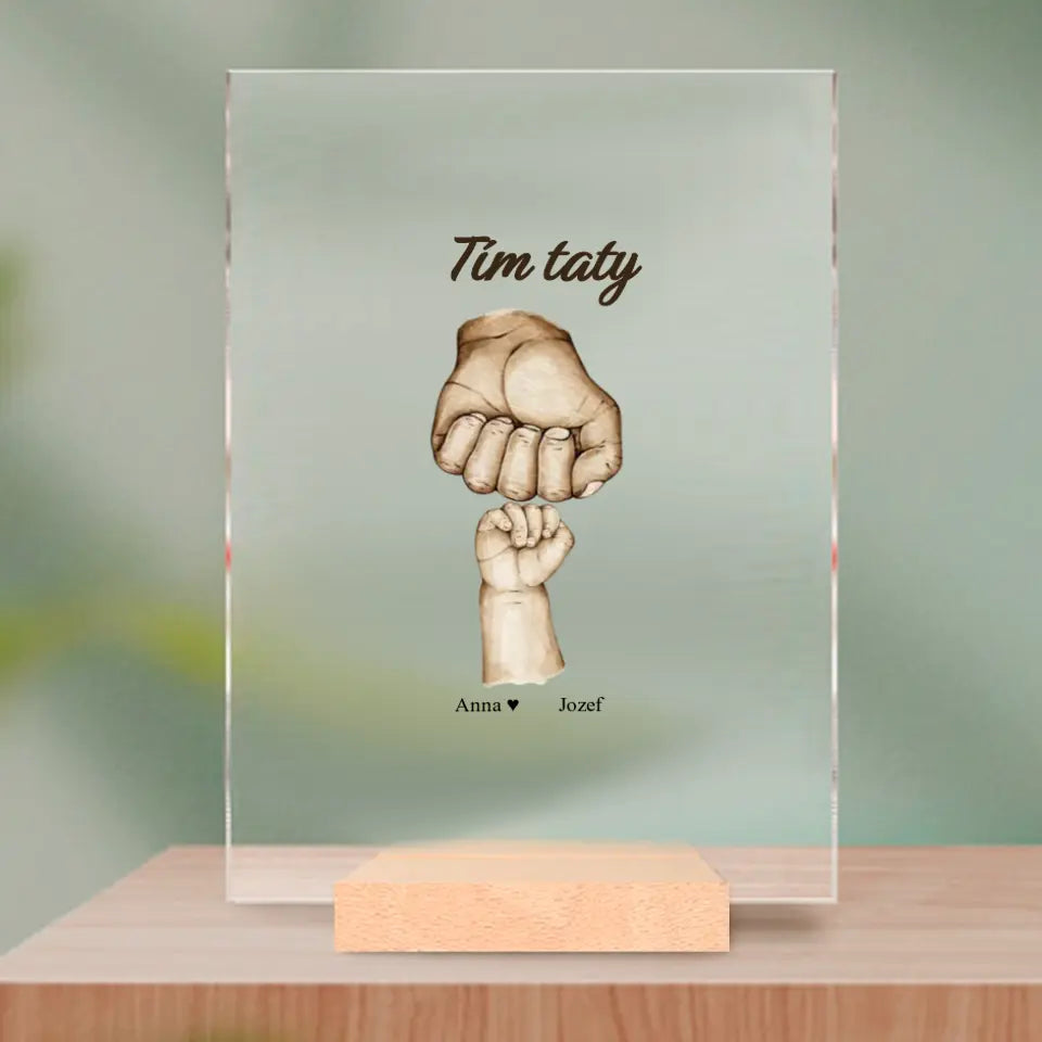 Akrylové sklo - Tím taty