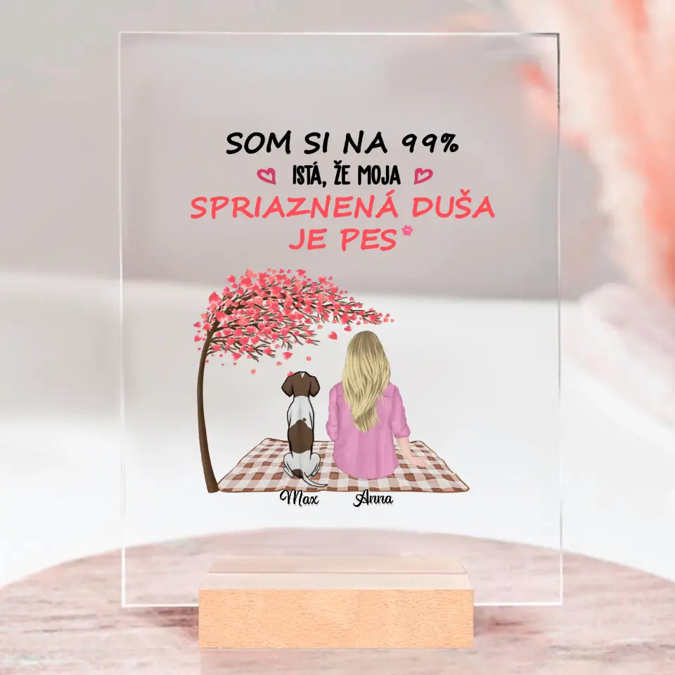Som si na 99 % istá, že moja spriaznená duša je pes